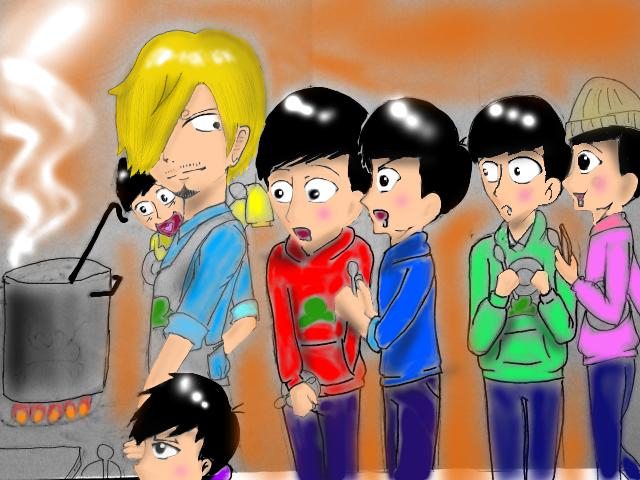 第1回ワンピース松コンテストのtwitterイラスト検索結果