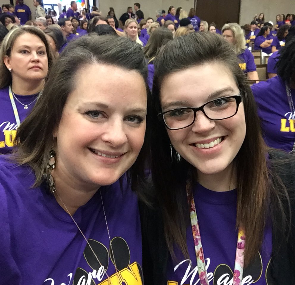 The new girls in town #lms #WeAreLufkin <a href="/daniwalker47/">Dani Walker McQueen</a>