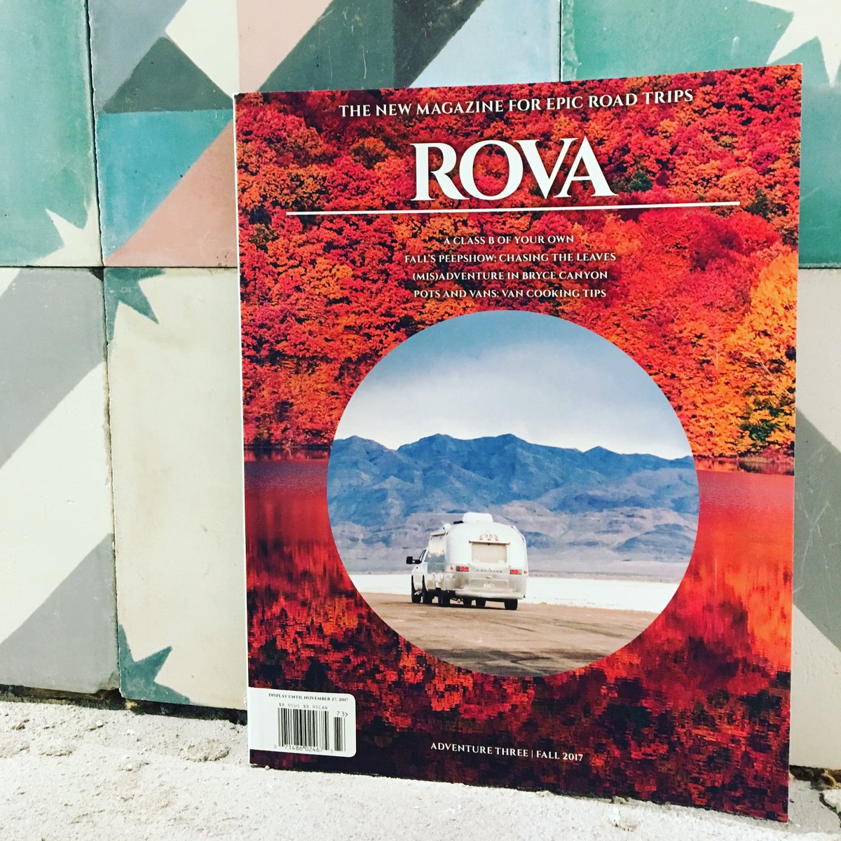 The big reveal! Friends, meet ROVA Adventure Three, in stores 8/29 and bursting with awesome stories and pics. #roadtrip #vanlife #rvlife