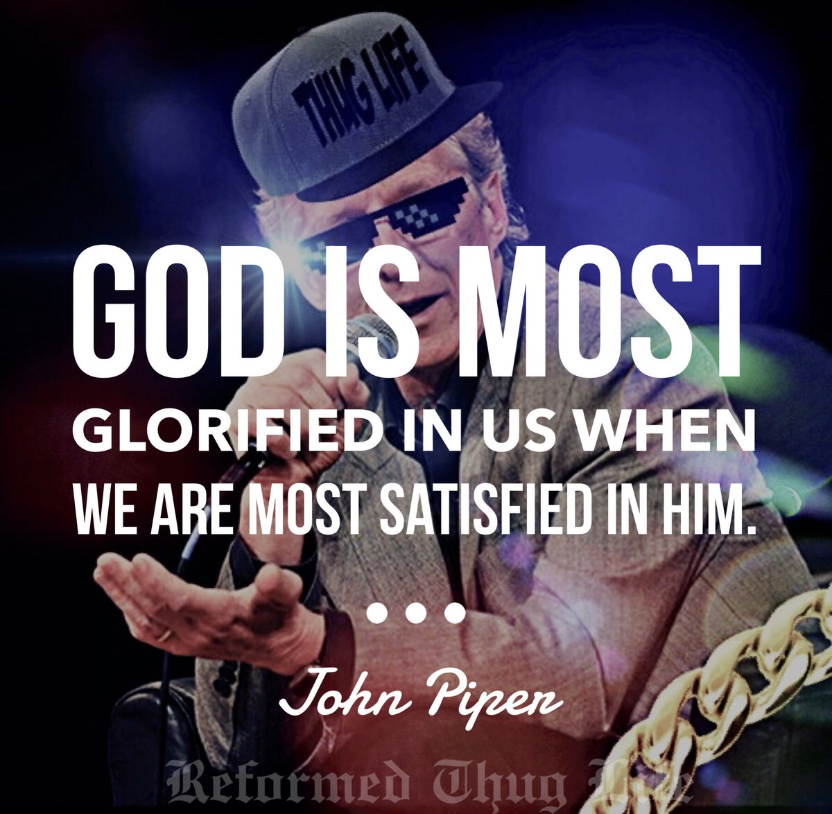 ReformedThugs's tweet photo. What are your favorite reformed quotes?! Comment below!! 👇😎 

#ReformedThugLife
#SoliDeoGloria https://t.co/kSNt7wXnIe