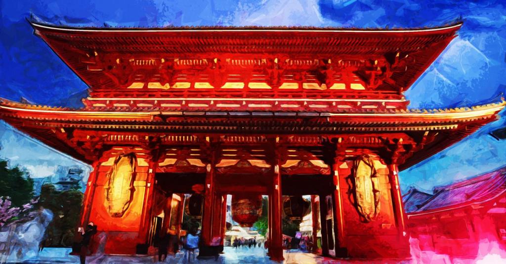 YWLiving's tweet photo. 'From the cultural appeal to the aroma of fresh osenbei, you’ll love Senso-Ji Temple, #Tokyo' https://t.co/KwrB4VsuYw https://t.co/QuHE1uUx3J