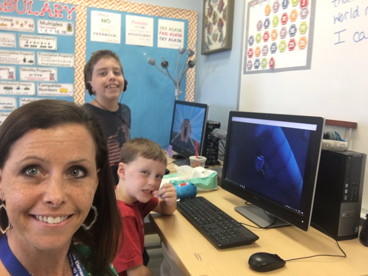 Teacher kids hard at work. Everyone gives a ton to get back to school. This year is going to rock. #10yearssailorstrong