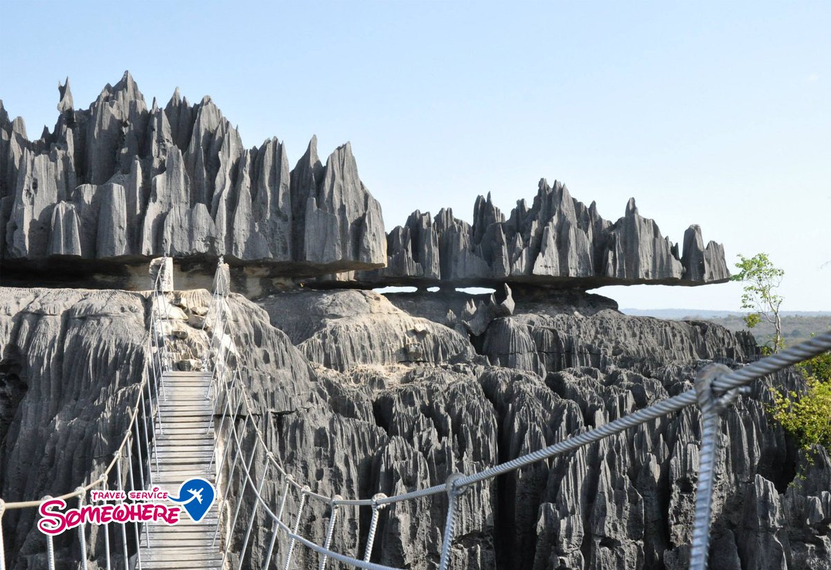 somewhereir's tweet photo. Tsingy de Bemaraha National Park, Madagascar
#TsingydeBemaraha #Madagascar #Tour #Travel #Travelling #Trip #View2017 #Beautifuldestinations https://t.co/RVRsP6Ar40