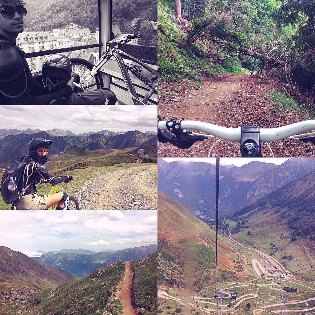 samuelsebillaut's tweet photo. Journée VTT : sensations fortes et panorama! Et quelques bon rushs de gopro... 😋 #bikepark #cauterets #cirquedulys #vtt #panorama https://t.co/XRL9QEJRLU