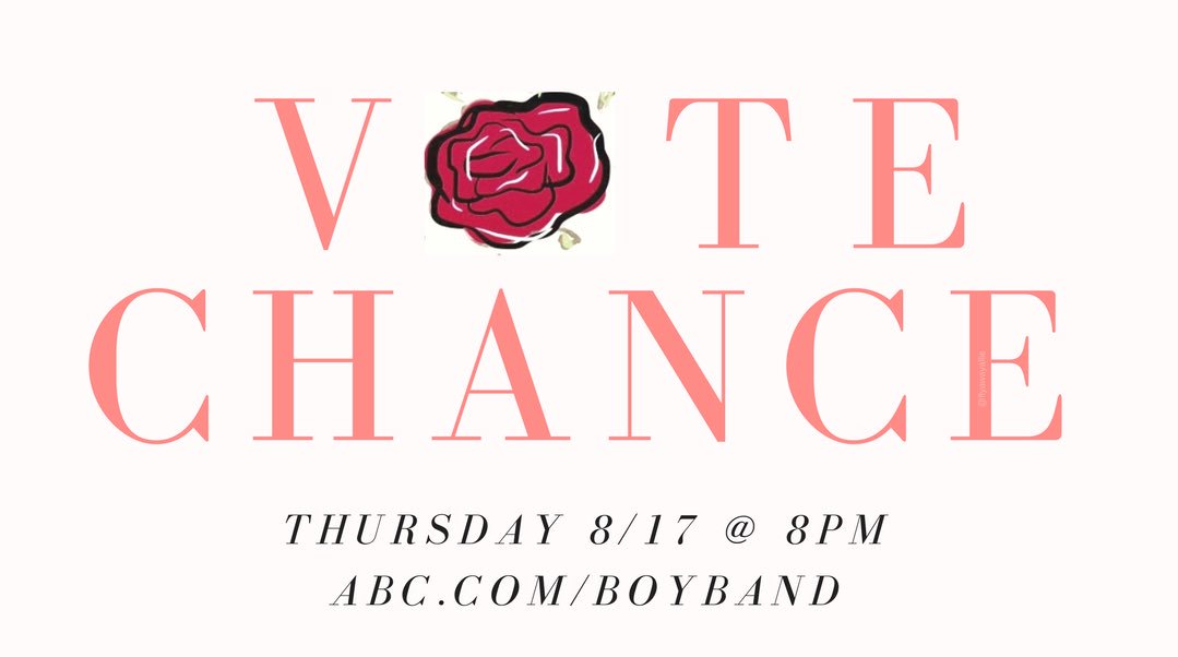 starlightallie's tweet photo. a lil promo for my guy @ItsChancePerez who's tryna snag a spot in the top 5 πΉ#ChanceTop5 @BoyBandABC #boyband https://t.co/ezGNO44onI