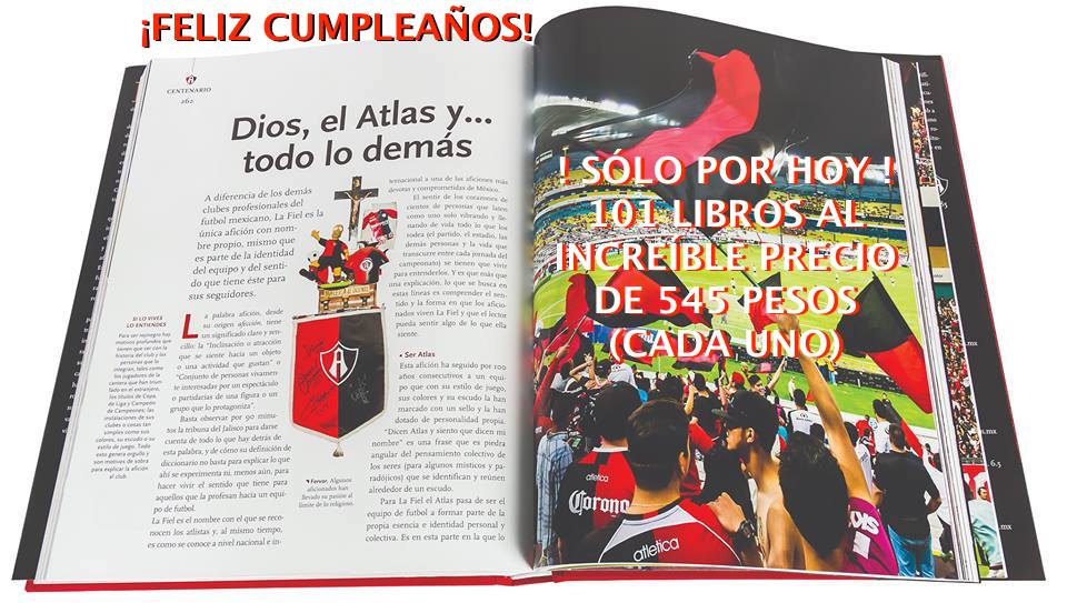Ed_Ilustra's tweet photo. Hoy es un buen día para que nos sigan más rojinegros en nuestra página de Facebook vean nuestra promoción: # #Atlas #101Años #FielX101Años https://t.co/jFQojyjQHY