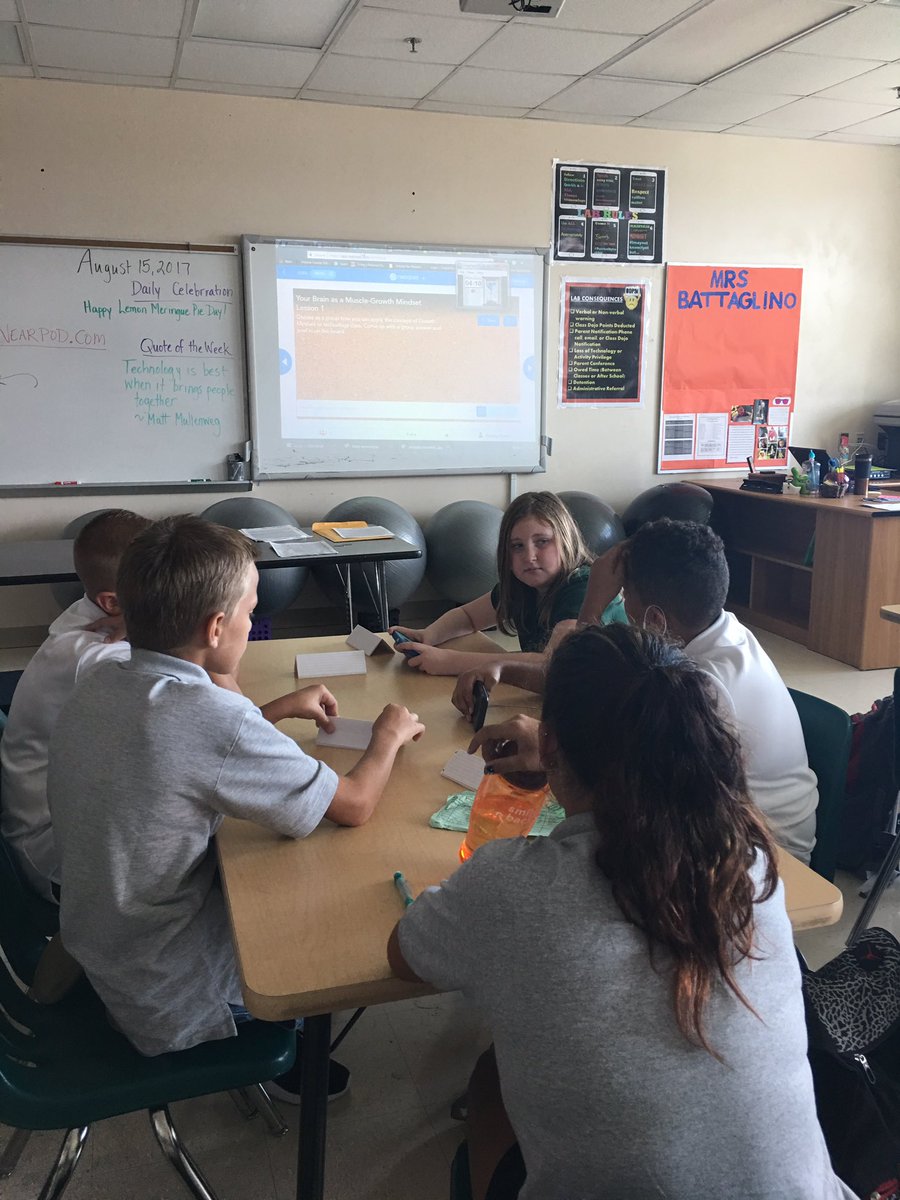 KLBattaglino's tweet photo. Using tech to understand collaborative procedures and to ensure every student has a voice. #vcswelcomeback #gatorsofequity #growthmindset https://t.co/kXYcnLFtNP