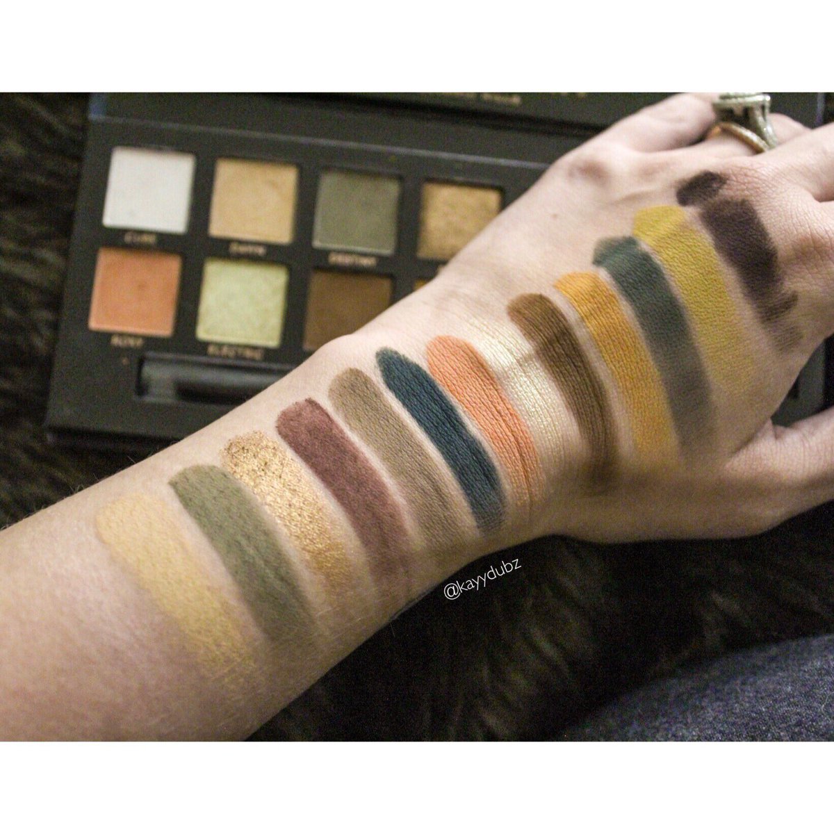 excited to have an eyeshadow palette that doesn't look like everything I already have <a href="/ABHcosmetics/">Anastasia Beverly Hills</a> &amp; @norvina1 killed it 🙌🏽 #beautyblogger