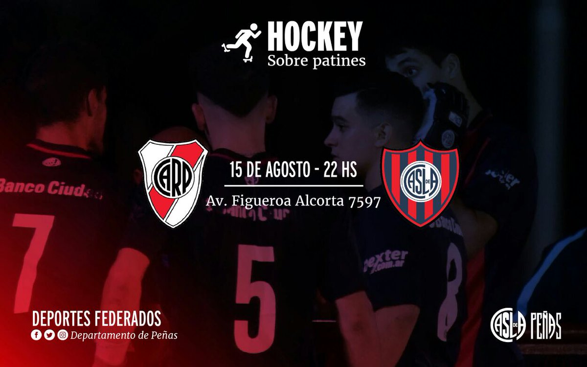 VillaMariaSL's tweet photo. #HockeyPatines Hoy el hockey sobre patines juega su partido frente a River, vamos apoyar a los deportes federados 🔵🔴🔵
#VamosCiclon 💪💪💪 https://t.co/1DovpfXuAj