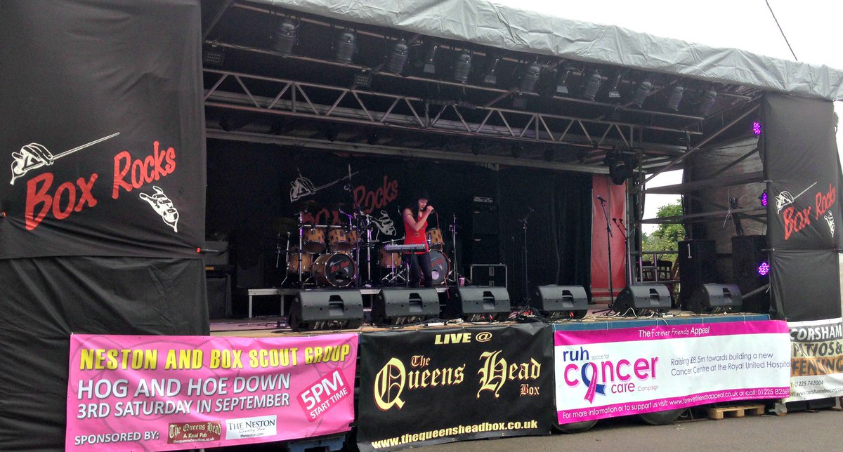 ruhxcharity's tweet photo. Box Rocks returns for another year on Monday 28 August. 8 acts over 8 hours from 2pm - 10:30pm. Donβt miss out! #boxrocks #queensheadinn https://t.co/dfg3egVfWK