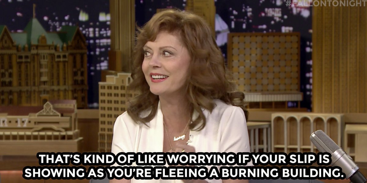 EOnlineUK's tweet photo. Losing roles because of her activism doesn't faze Susan Sarandon! Tune in to E! at midnight for brand new #FallonTonightUK https://t.co/zsP5isPpRS