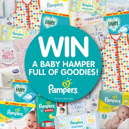 pampers baby hamper