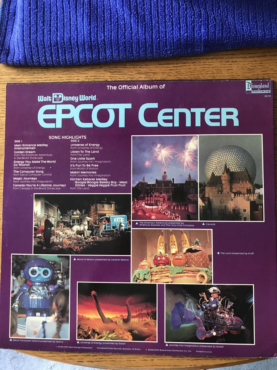 NvnvlndMariann's tweet photo. Love listening to this. Brings back great memories. 
EPCOT 1983
#WaltDisneyWorld #retrowdwhistory #Disney #retrodisneyworld #EPCOT #TheDIS https://t.co/gdpZ1r8hM1