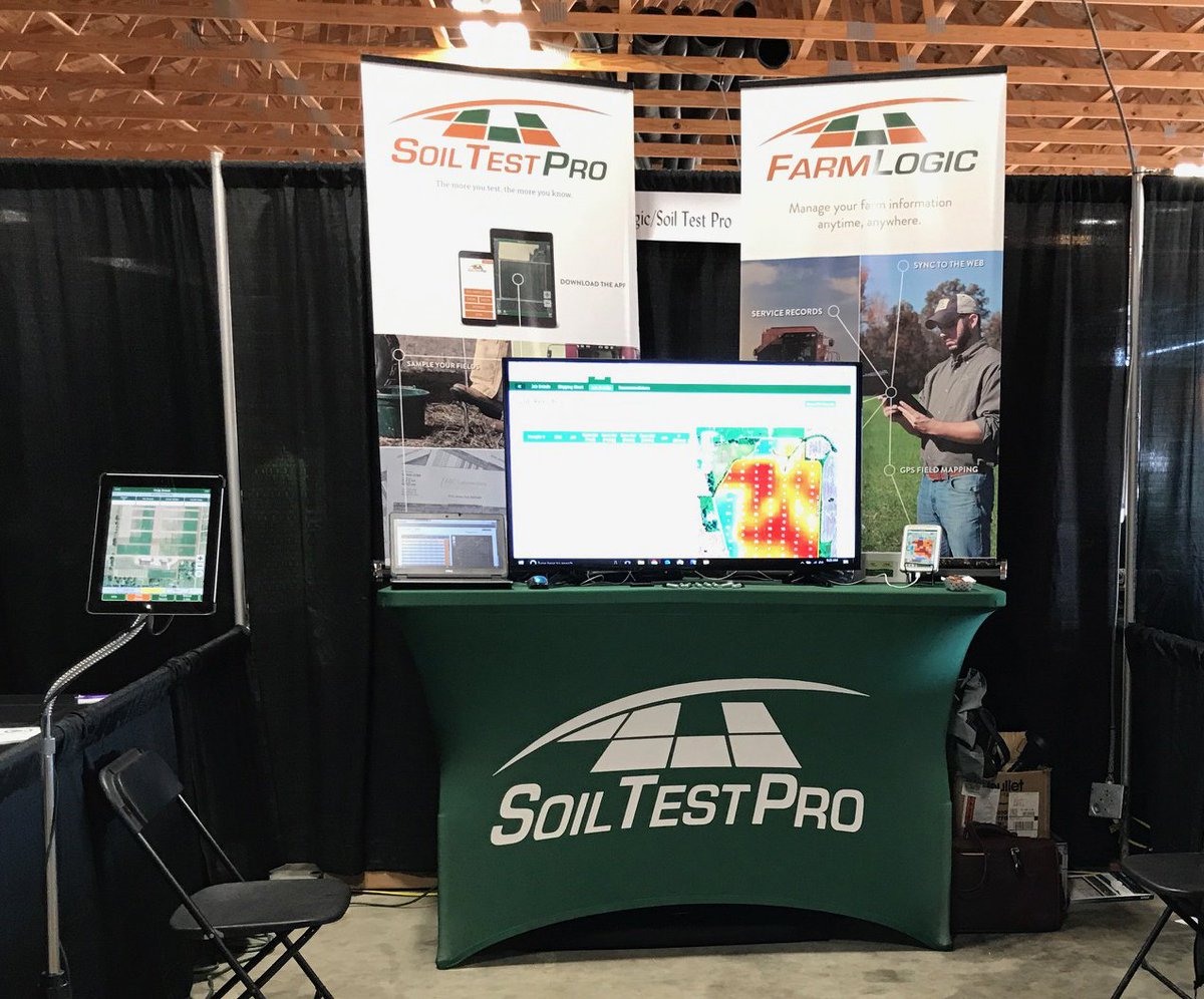 FarmLogic's tweet photo. @FarmLogic and #SoilTestPro are represented in booth #11 at the 2017 #AgroExpo! Come see us! https://t.co/SQaa5u0YoZ