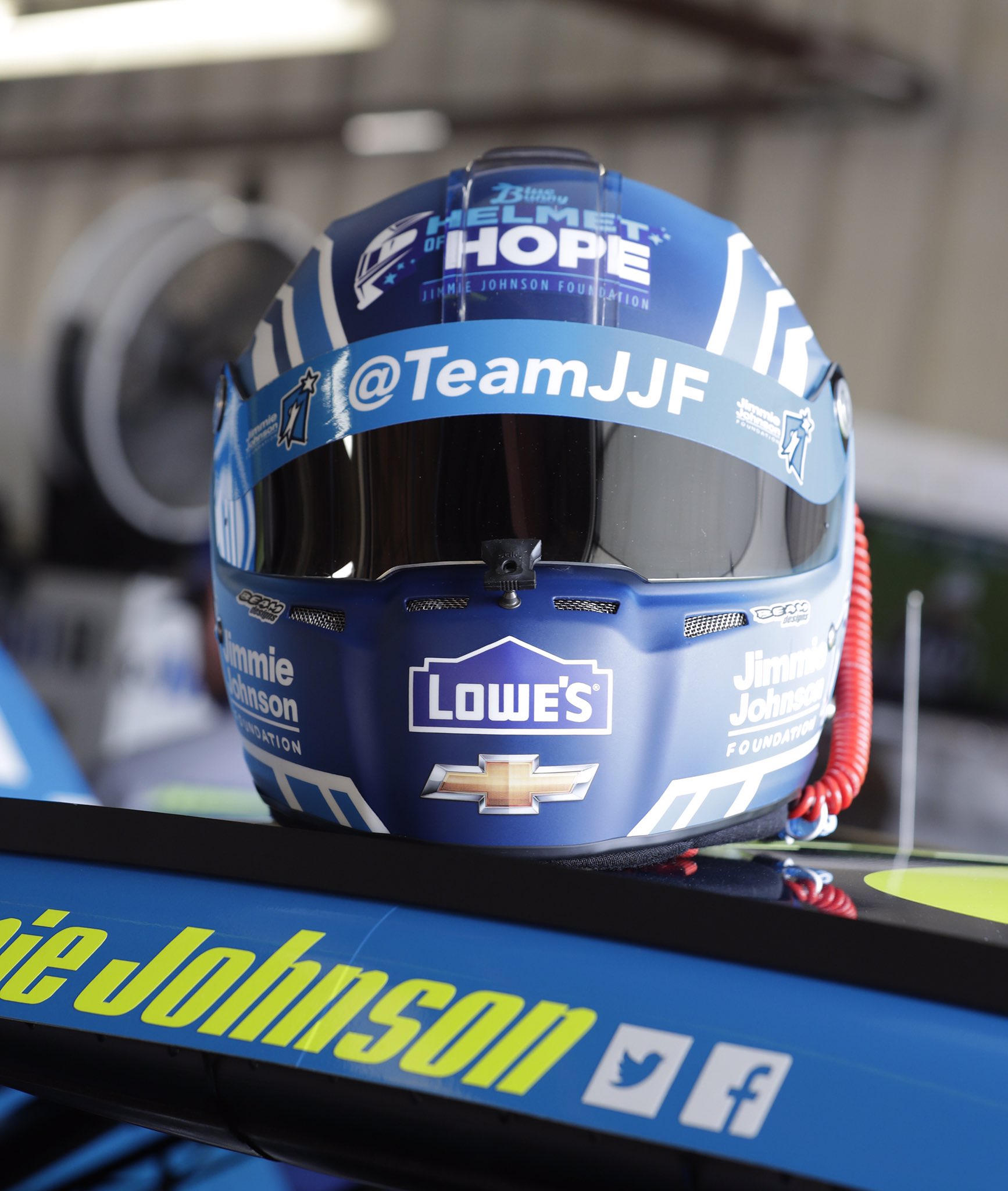 Jimmie johnson signed helmet 2025