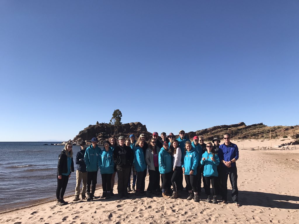 OGA_Trips's tweet photo. #TeamCocoMama enjoying their trip to the Uros Islands and sleeping on the beach!! #perutrip #memories https://t.co/QfJBHmb7cF