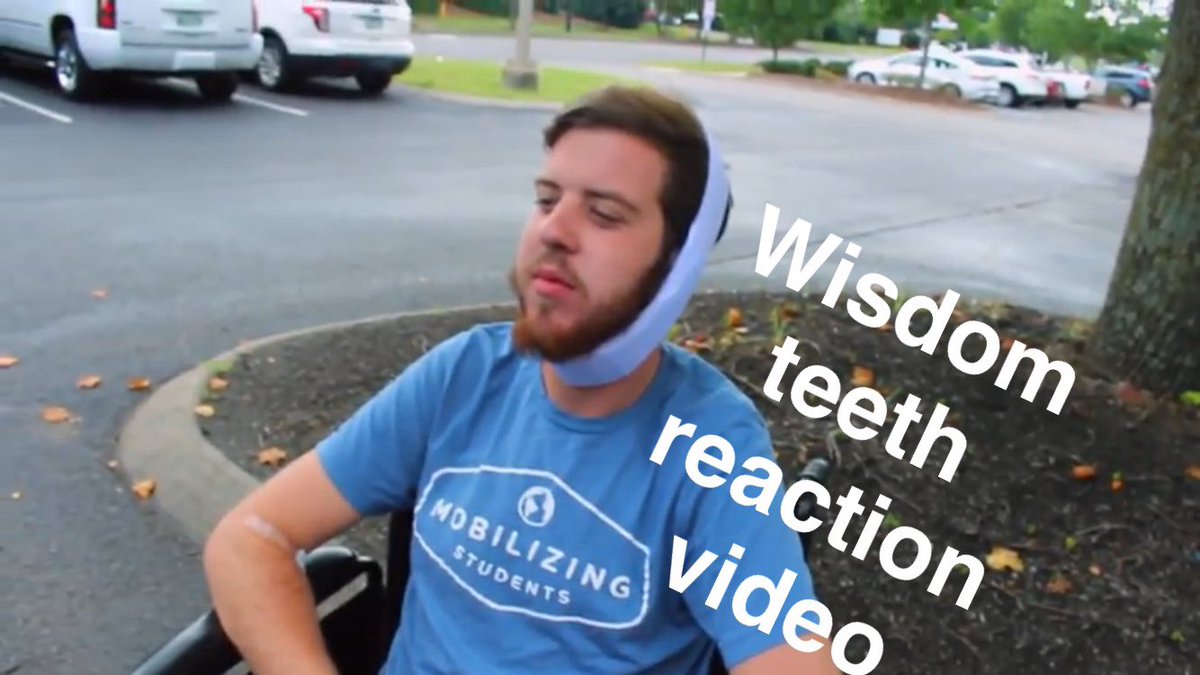 Jared_Stark2's tweet photo. Check out my wisdom teeth reaction Vlog 
.
.
.
.
https://t.co/iBV7XArtek https://t.co/RrBl0FjCYj