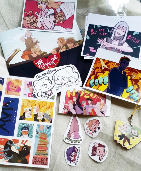 Thank you so much @jomerian !! I am so happy to receive this package it's all wonderful ?? 