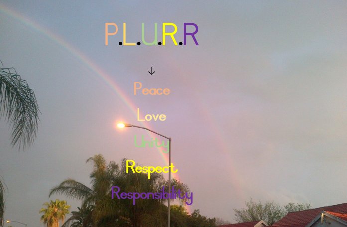 #TuesdayThoughts 
P.L.U.R.R
Can anyone see the rainbow? The beauty instead of the storm?