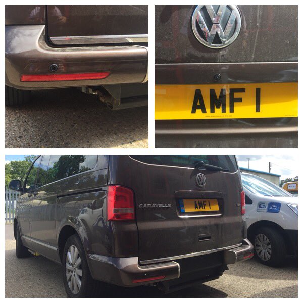 AbbeyMotorFrs's tweet photo. VW Caravelle 2 sensor reverse alarm and @Valeo_Group  reverse camera system installation. Collected and delivered back home. #reverse #alarm https://t.co/YpisopF9Xk