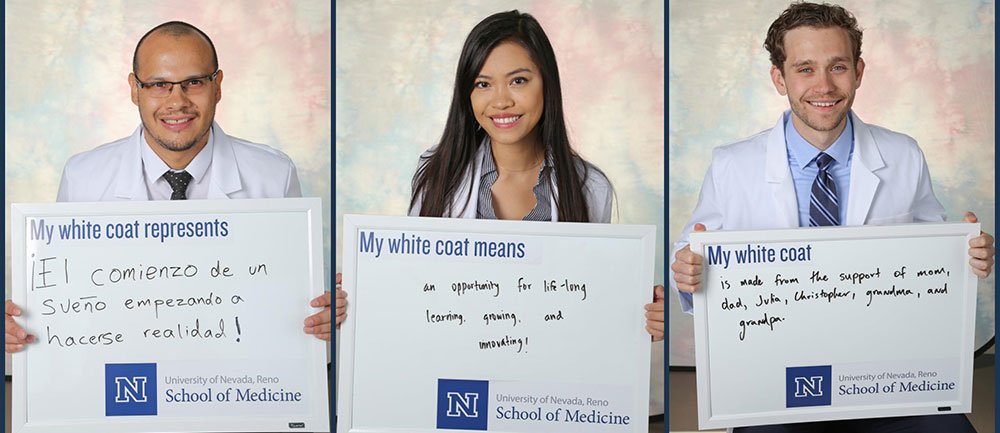 SavittLibrary's tweet image. My White Coat Represents… #UNRMed #MedFit med.unr.edu/news/archive/2…