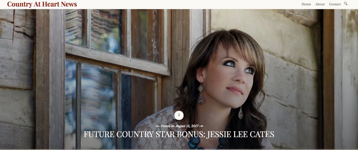 Love it!! #CountryatHeart has named me a "Future Country Star" and has a nice feature about me at countryatheartnews.wordpress.com/2017/08/15/fut… #LetYourCountryOut