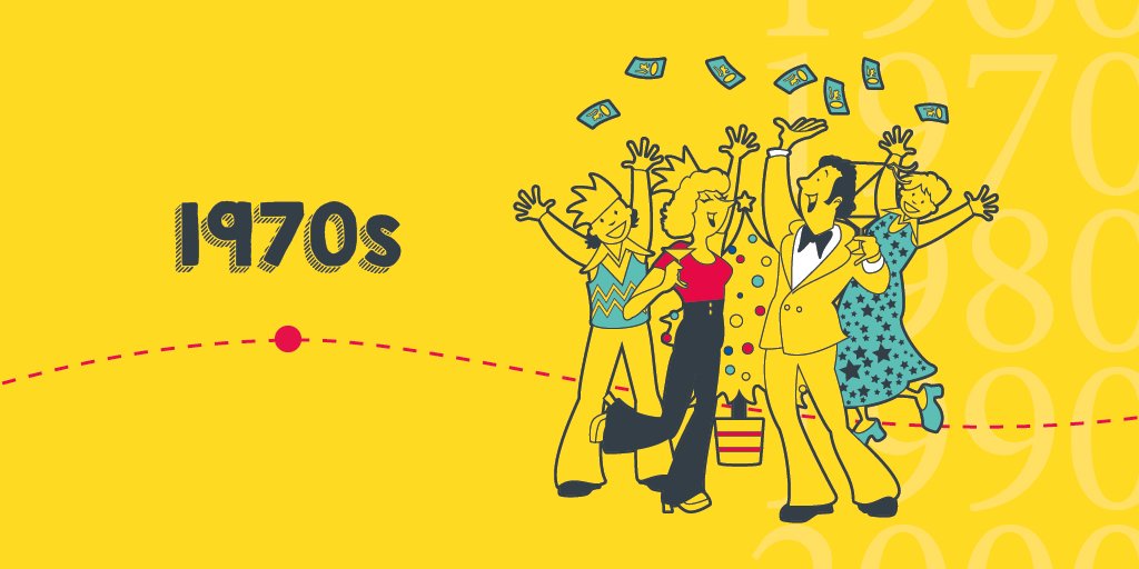 01SunStrategy's tweet photo. 1970s: We know how to show our people a good time - in the 1970s that meant a £1 bonus and a packet of cigarettes at Xmas #Brightertogether https://t.co/VL5Kpmeqq9