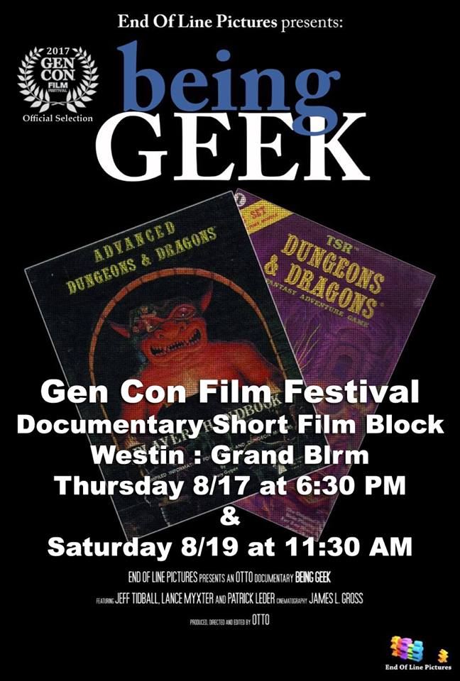 BUDREAUCHUCK's tweet image. #beinggeek #gencon50 #genconfilmfest