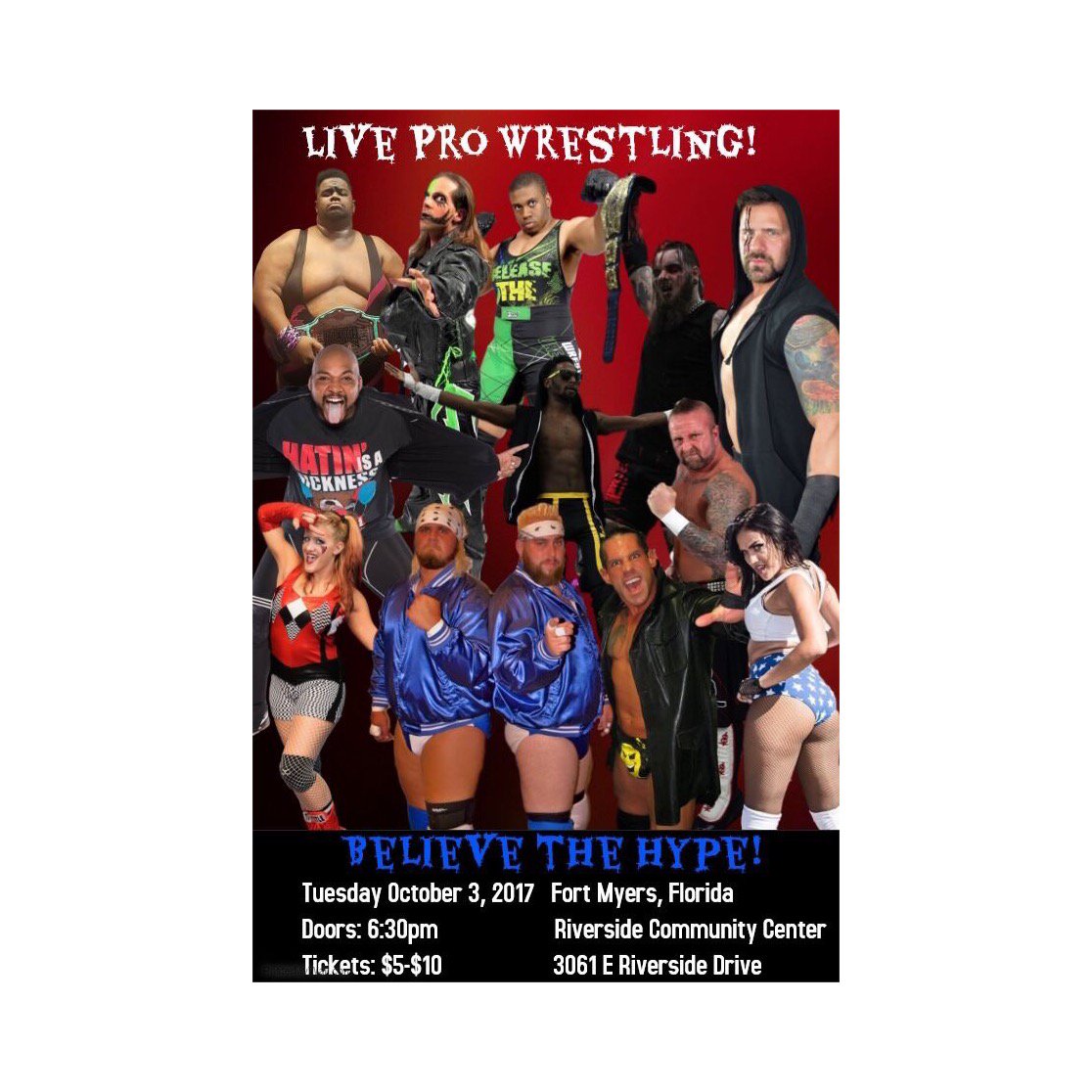 RealProWrestli2's tweet photo. Meet the Human Horror Show founder of Real Pro Wrestling Zack Monstar on Oct. 3rd. Join the #madhouse #prowrestling #realprowrestling https://t.co/qOGaW5VfVA