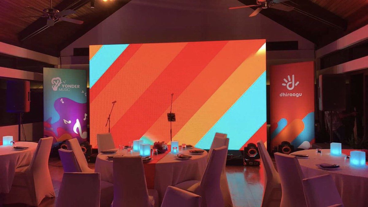 At <a href="/SheratonMaldive/">Sheraton Maldives Resort and Spa</a> for the launching event of <a href="/yondermusicmv/">Yonder Music Maldives</a> exclusively by <a href="/Dhiraagu/">Dhiraagu</a> 🙌🏼 #MeethiSalhi