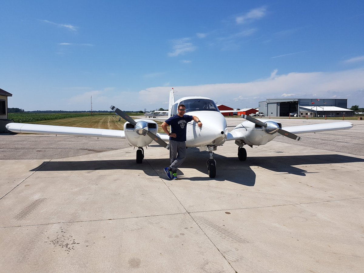 Congratulations, Panos, on completing your Multi-Engine Rating! Next up... Instrument training.
