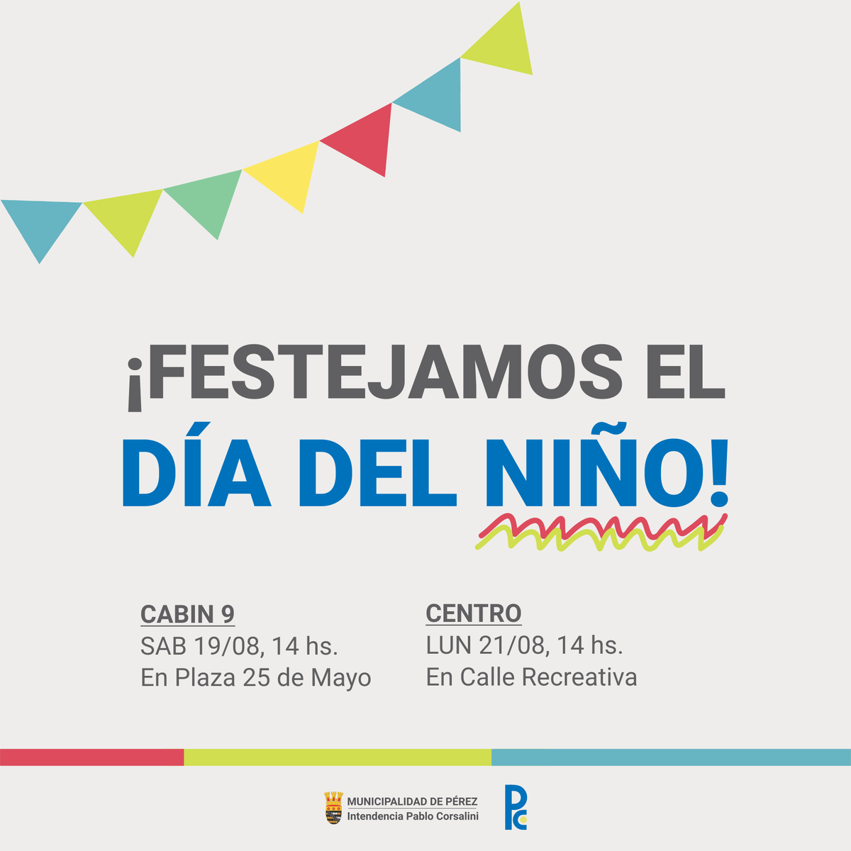 Perez_Cdad's tweet photo. Se viene el día del niño y queremos festejalo. Toro mecánico, metegol, inflables, payasos autoconvocados, sorpresas, juegos y muchas más. https://t.co/9rFKNqhQNq