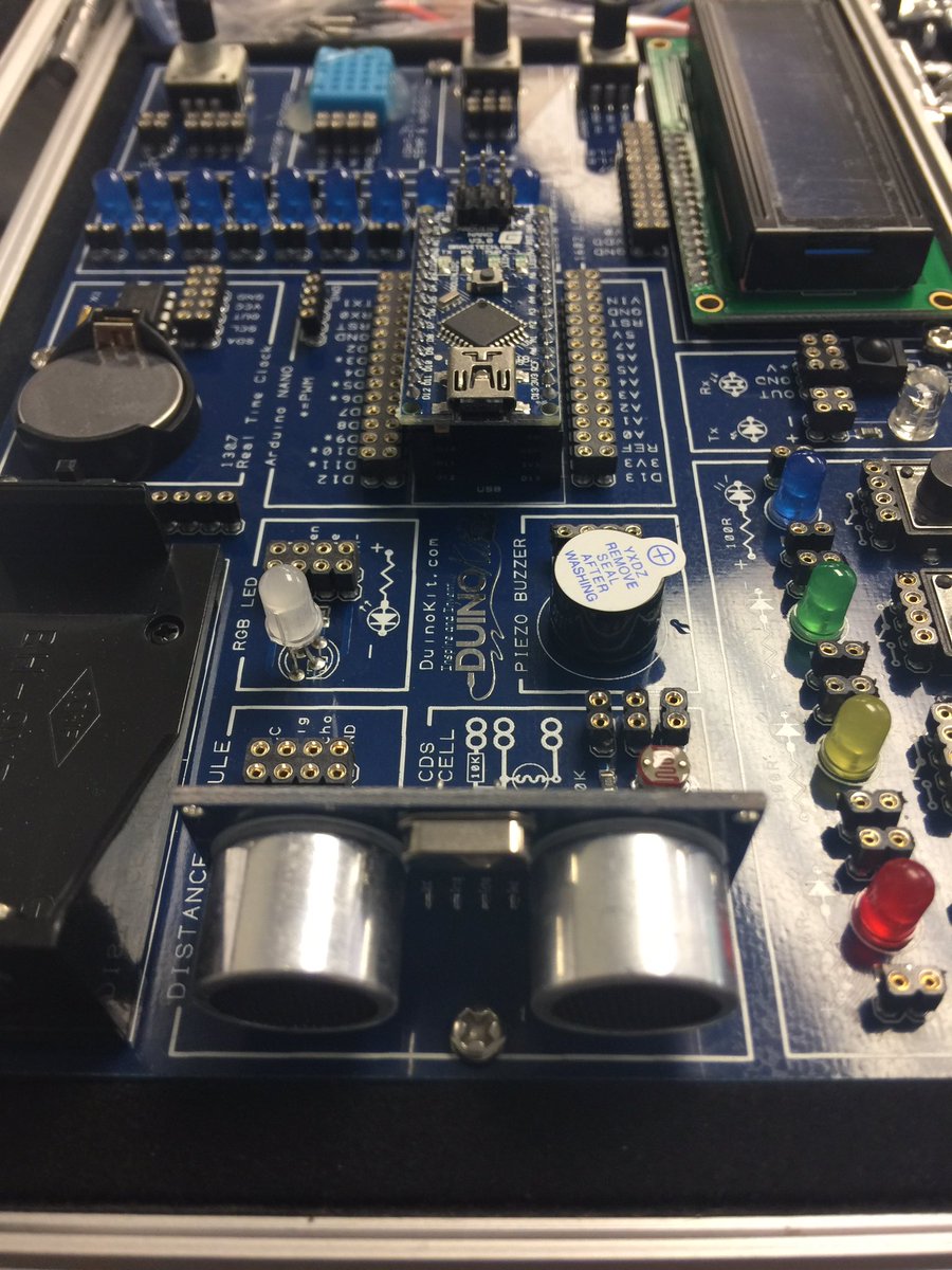 BokSTEM's tweet photo. New to the #BokSTEM lab @duinokit. An exciting addition for hands-on learning, #arduino, #raspberrypi, c++, and more! #STEM #code https://t.co/FodYbt7xc0