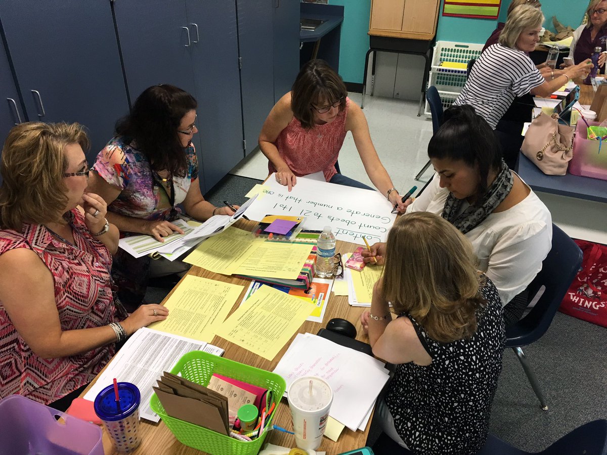 ruth_cooper1's tweet photo. CCISD Kindergarten teachers collaborate to review math data &amp; investigate alignment between curriculum &amp; learning progressions #CCISDlearns https://t.co/YDbElz3E3M