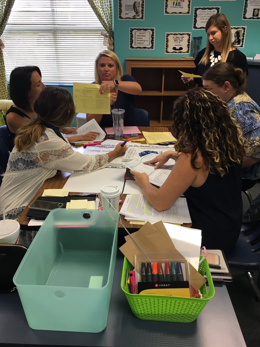 ruth_cooper1's tweet photo. CCISD Kindergarten teachers collaborate to review math data &amp; investigate alignment between curriculum &amp; learning progressions #CCISDlearns https://t.co/YDbElz3E3M