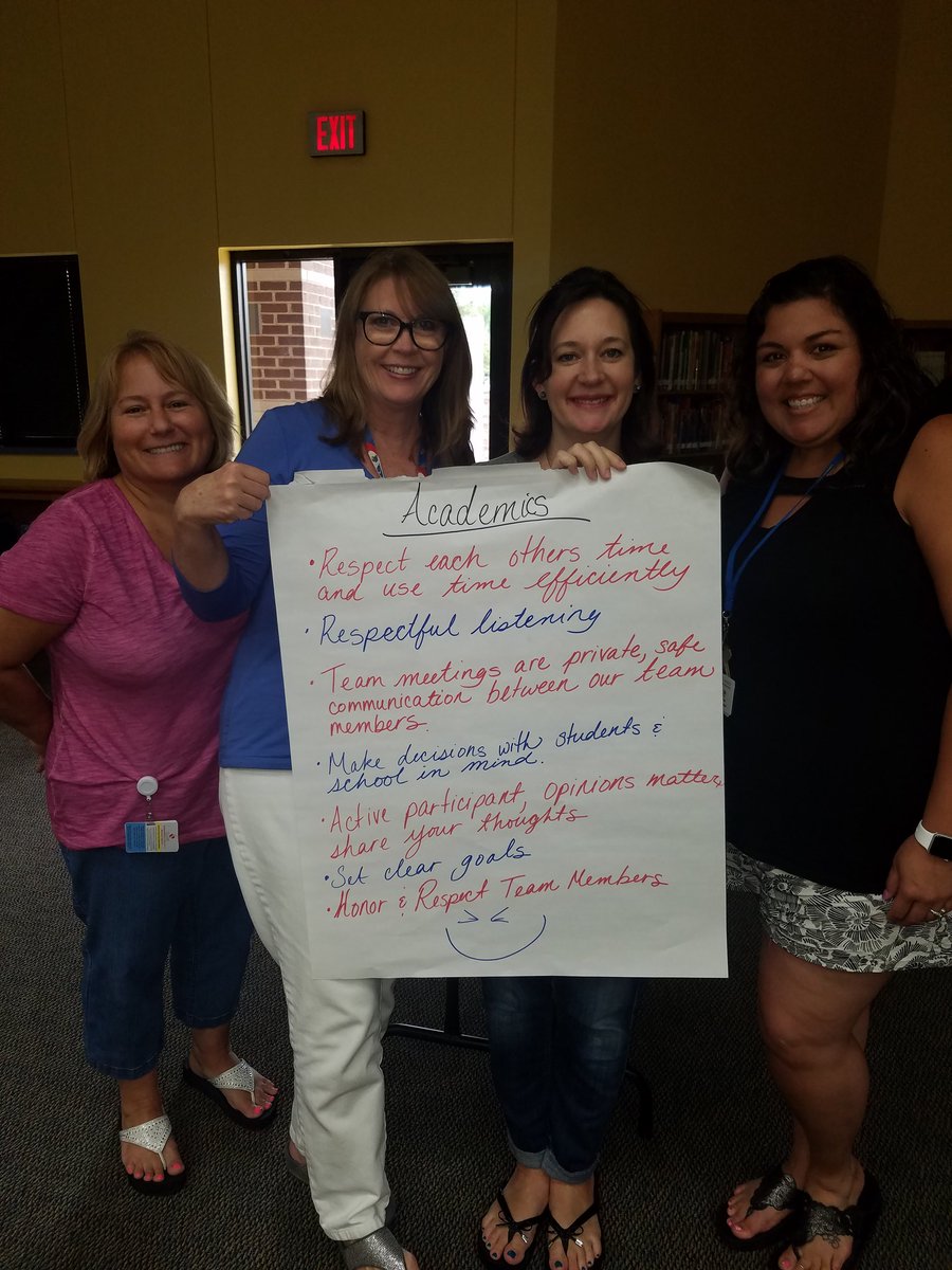 CentennialPISD's tweet photo. #pisdbest academics team writtin' some norms! #cometslearn https://t.co/KOd9GiO81l