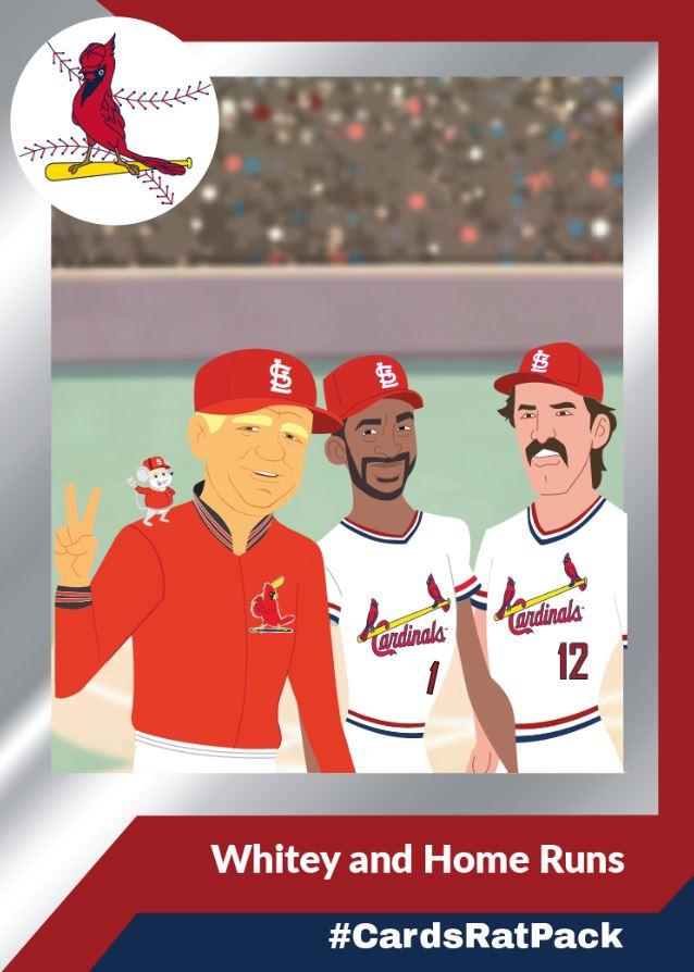 Cardinals's tweet photo. This baseball card will come to life tomorrow on #WhiteyBallWednesday!
RT this for a chance to win a ball signed by Whitey! #CardsRatPack https://t.co/jqrp4uxTwE