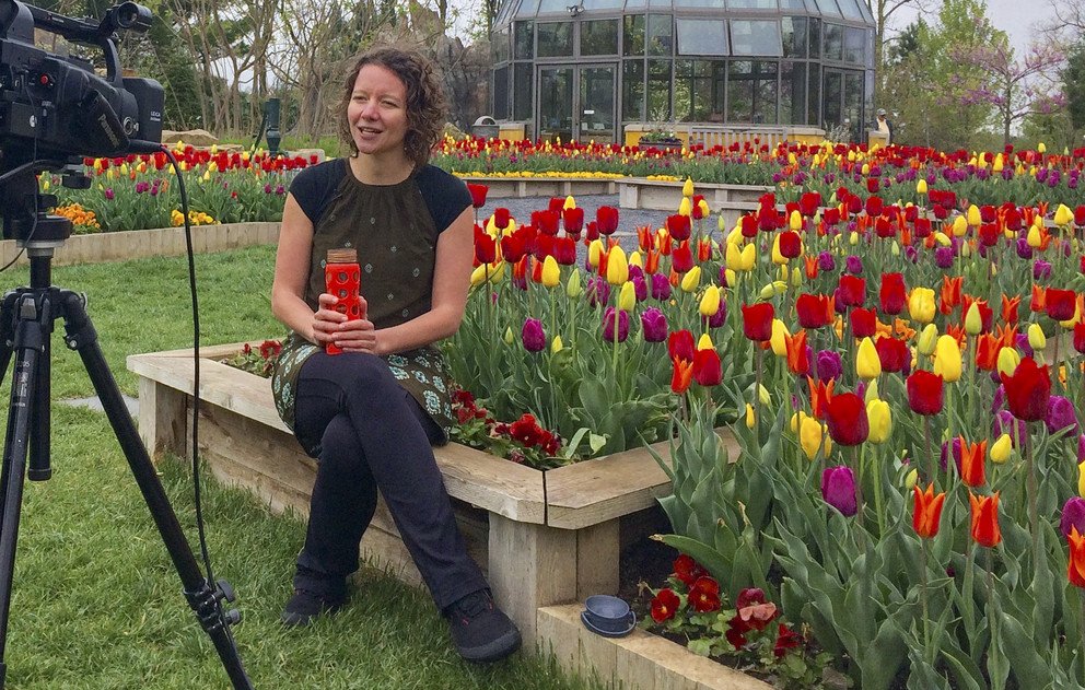 penn_state's tweet photo. On #NationalRelaxationDay, reminder to "just be here" with doctoral fellow Kami Dvorakova. Watch Mindful Moments: https://t.co/lrrTdYwZtu https://t.co/7zVS6VDcEO