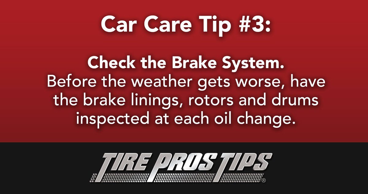 GLMooreTirePros's tweet photo. Brakes are your cars number one safety feature! Make sure yours are always in great working condition. #TireProsTips https://t.co/KovU1qcNvD