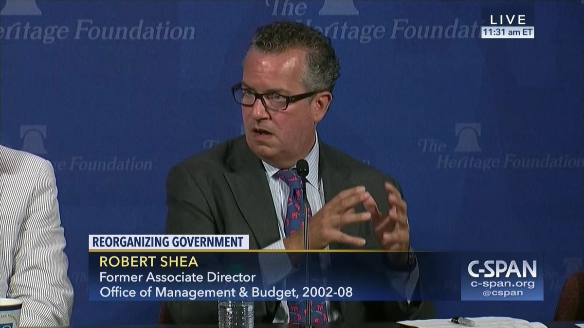 GTPublicSector's tweet photo. Check out our own @robertjshea today on @cspan discussing government efficiency and reorganization. https://t.co/T7DlkGHJui https://t.co/czlesRReAc