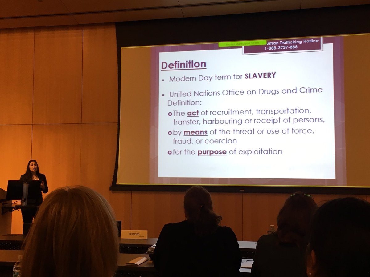 clairebocchini's tweet photo. So proud of Juhi talking today about how healthcare providers can identify and help trafficking survivors! @DocsForChangeTX #endtrafficking https://t.co/Ht8p56Gyuk