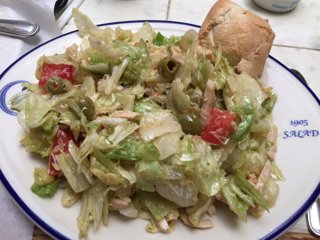 pakpr's tweet photo. #StAugustine #visitflorida @columbiarestaurant feels like being back home with my 1905 salad. Had to have my Cuban food fix. https://t.co/pMepjpOQM5