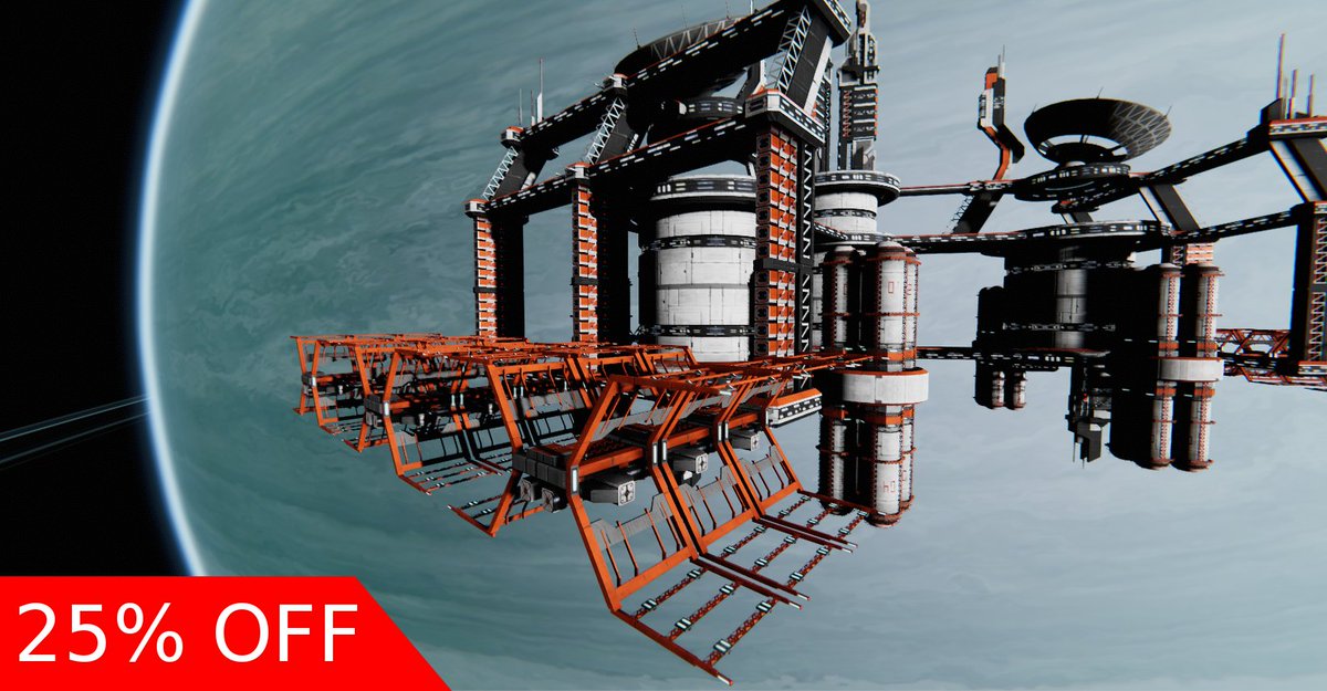 S3DOfficial's tweet photo. 25% OFF Modular Space Station Kit  until 11:59 PM PST
Use ONEDAY coupon
https://t.co/GiyY527ikH   

 #indiedev #gamedev #unity3d  #gameart https://t.co/brOE0Poy2e