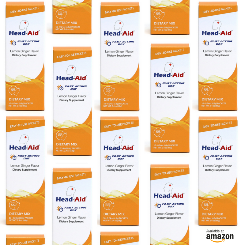 Head_Aid's tweet photo. Skip the #headache order fast acting #HeadAid for #migraine relief on #Amazon today! Search: HeadAid https://t.co/f5LcWHEaMw