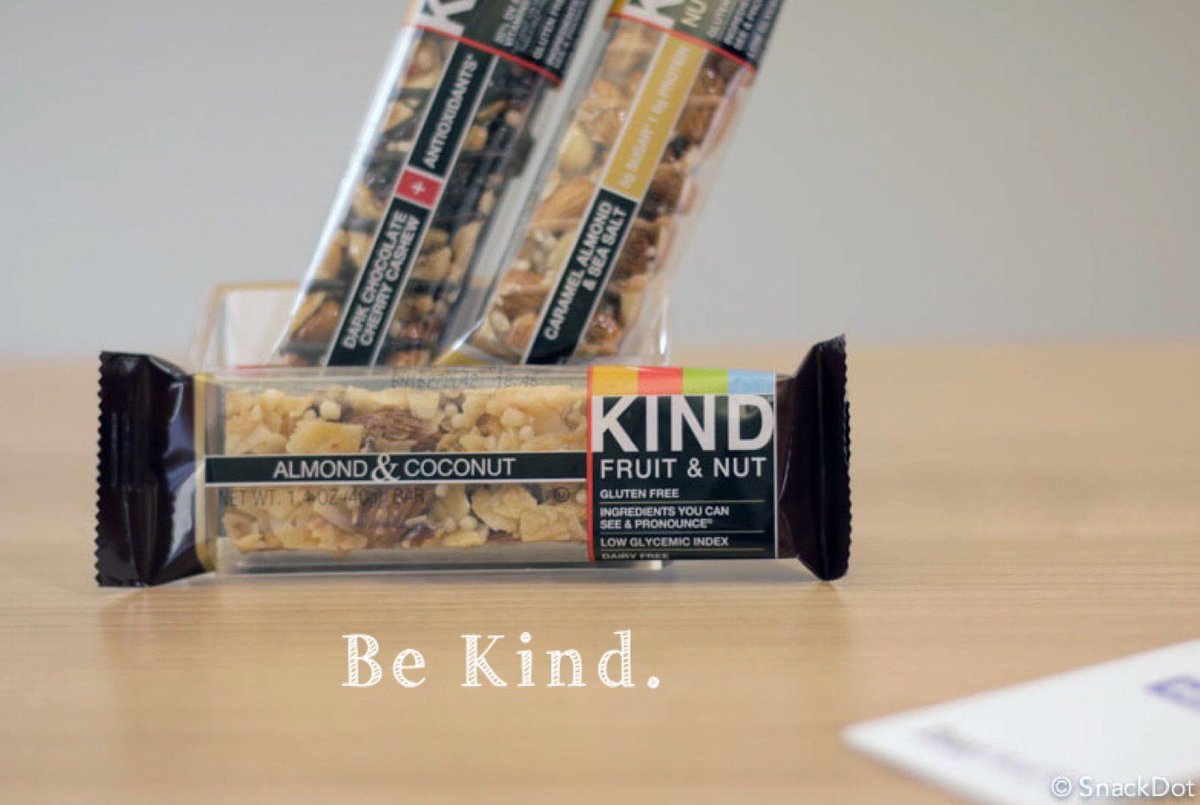 SnackDot's tweet photo. "3 things in life are important: 1st be kind, 2nd be kind, 3rd be kind." -HenryJames #KindnessMatters #SnackDot #officesnacks #snackdelivery https://t.co/poUueJZgXz