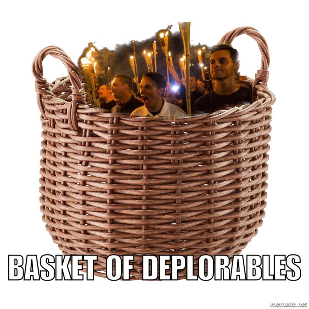 beards4equality's tweet image. #BasketOfDeplorables #MAGA @realDonaldTrump @HillaryClinton