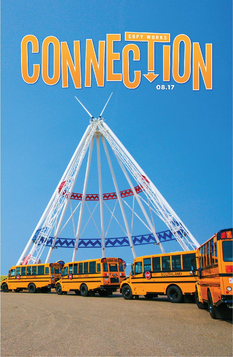 Copyworksdesign's tweet photo. Copy Works Connection, August 2017. Grab a copy in store or go online at https://t.co/x3ZFaUMCAj
#graphicdesign #medhat #backtoschool2017 https://t.co/fDBPL70mYz