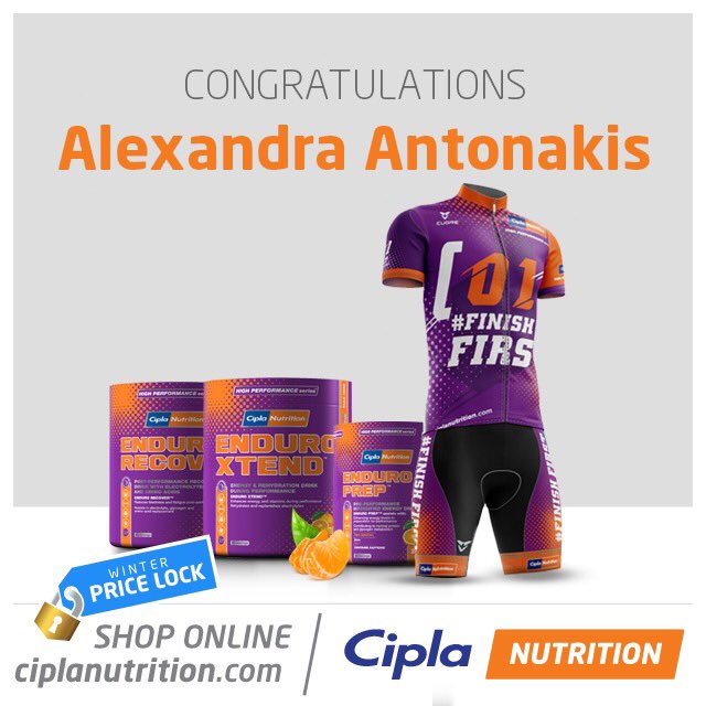 CONGRATS to Alexandra Antonakis who is the lucky winner of our full endurance range, including the #TeamCN cycling kit by <a href="/CuoreofSwiss/">CUORE of Switzerland</a>!