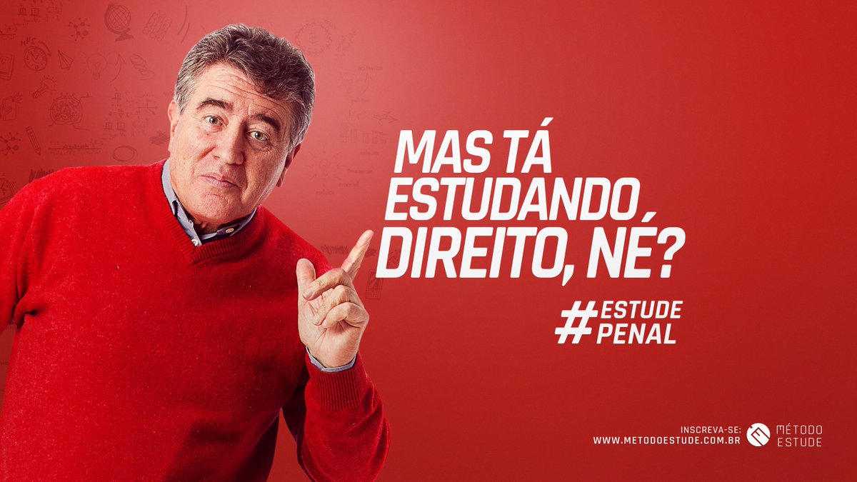 Quem estuda Direito com o método certo faz direito sim. Inscreva-se agora no Estude Penal: goo.gl/SyW7r4