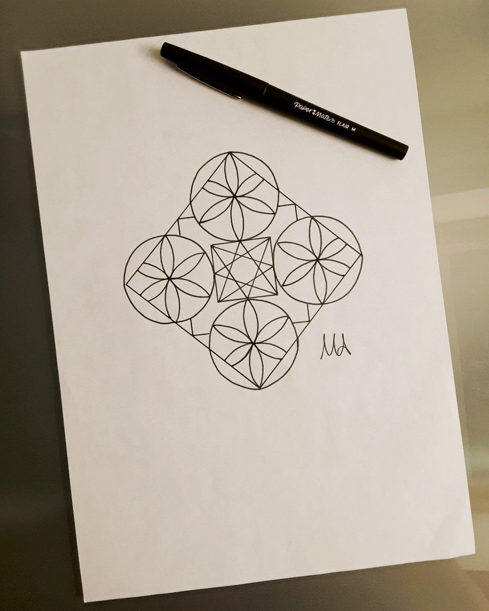 _SakuraArts's tweet photo. #36
#doodle #draw #drawing #geometric #symmetric #color #geometricfigures #mandala #pen #square #circle #triangle #zenmandala #myart #mylife https://t.co/lJkM5weltO